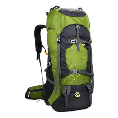 (Green, 50-70L) Sport Bag Outdoor Hiking Backpack Multipurpose Camping Bags,Large Capacity Trave