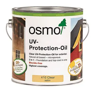 UV Protection Oil Clear Satin (Exterior) 2.5 ltr Tin