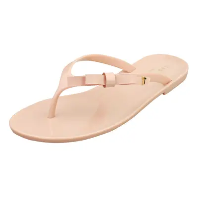 (4) Ted Baker Jassey-bow Womens Flip Flop Sandals in Dusky Pink