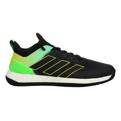 (9.5, Black) Adidas Adizero Ubersonic Clay Court Tennis Lace-Up Black Synthetic Mens Trainers GY