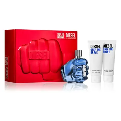 Diesel Only the Brave 3pc Gift Set 125ml EDT Spray x 75ml Shower Gel