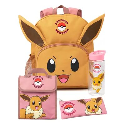 Pokemon Eevee Backpack Set