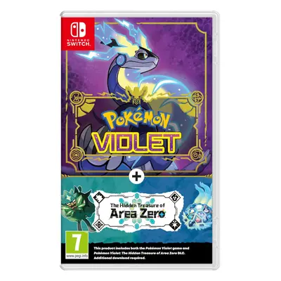 Pokemon Violet + The Hidden Treasure of Area Zero DLC /Switch