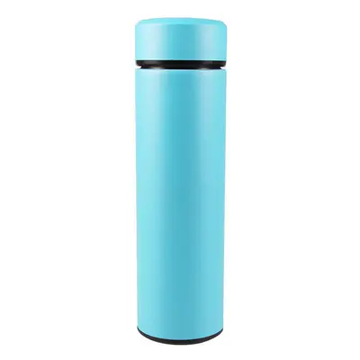 (Blue) 460ml Stainless Steel Vacuum Cup Bike Cycling Water Bottle Vacuum Thermal Bottle