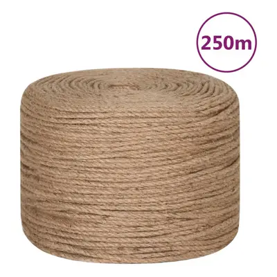 (6 mm x m) vidaXL Rope 100% Jute Natural Hemp Cord Sisal Rope Multi Purpose Rope Cable