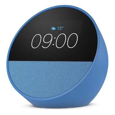 Amazon Echo Spot Smart alarm clock + Alexa (Ocean Blue)