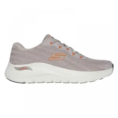 (11 (Adults')) Arch Fit 2.0 - Road Wave | Taupe/Orange | Men's Ultimate Comfort and Support Trai