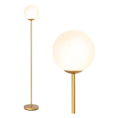 Ball Floor Lamp Free Standing Lamp Light W/ Acrylic Lampshade