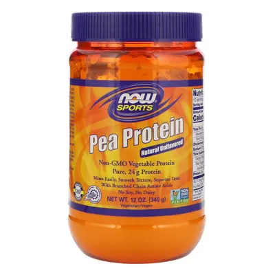 Now Foods, Sports, Pea Protein, Natural Unflavored, oz (340 g)