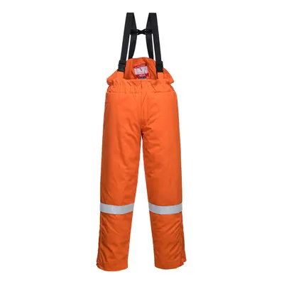 (Orange, 50-52) Portwest FR Anti-Static Winter Salopettes