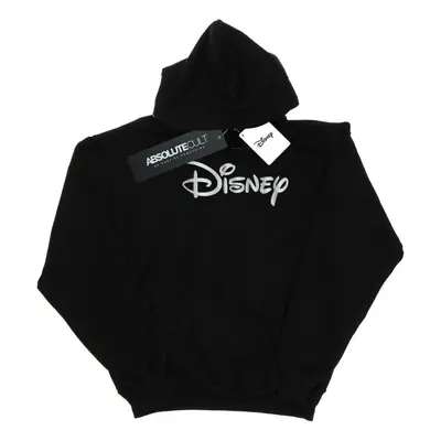 (S, Black) Disney Mens Glacial Logo Hoodie