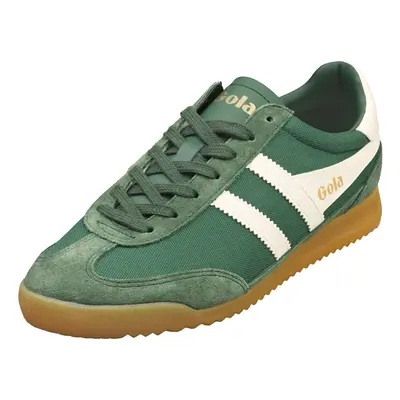 (10) Gola Tornado Mens Casual Trainers in Green Off White