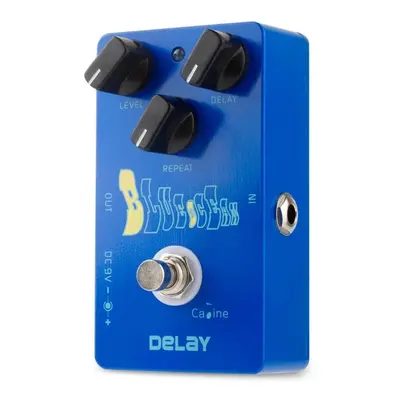 Blue Ocean Delay Guitar Effects Pedal True Bypass 25ms-600ms Delay Time