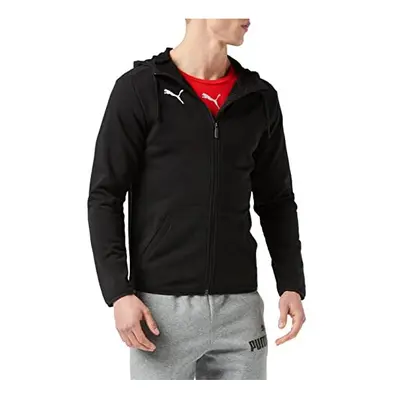 Men Liga Casual Hoody Jacket Hoody - PUMA Black-PUMA White