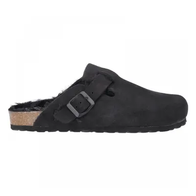 (9 (Adults')) Jade | Black | Women's Slip On Mule Slippers