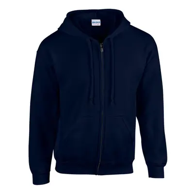 (4XL, Navy) Gildan Mens Heavy Blend Full Zip Hoodie