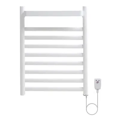 (White) Towel Warmer Physical Sterilization Clothes Dryer Large Area Hanging Space Waterproof Pu