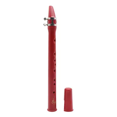 (Red) Holes keyless Colorful Portable Pocket Saxophone