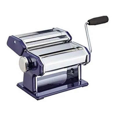 KitchenCraft World of Flavours Blue Stainless Steel Pasta Maker