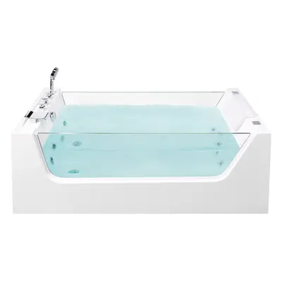 Freestanding Whirlpool Bath x mm White OYON