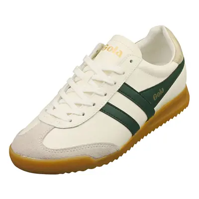 (3) Gola Torpedo Womens Casual Trainers in Off White Green