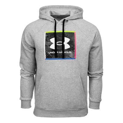 (XL) Under Armour Grey Hoodie Rival Fleece Top