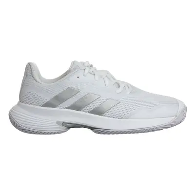 (3.5, White) Adidas Courtjam Control Tennis Lace-Up White Synthetic Womens Trainers GY1334 (UK )