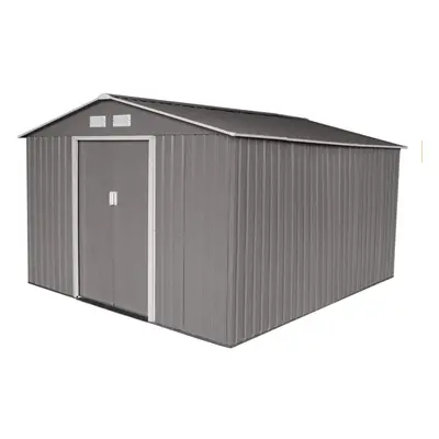 (Warm Grey) EVRE Garden Shed with Weather Resistant Paint