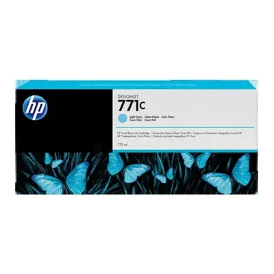 HP B6Y12A (771C) Ink cartridge bright cyan, 775ml