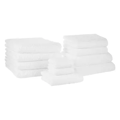 Set of Towels AREORA Cotton White