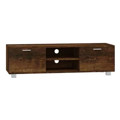 (Smoked oak, x 40.5 x cm (W x D x H)) vidaXL TV Cabinet Entertainment Centre TV Stand Media TV U