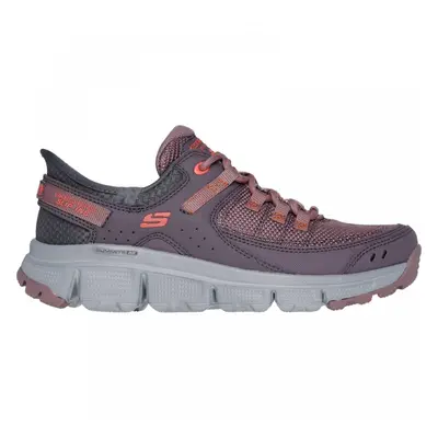 (6 (Adults')) Slip-ins: Summits - AT | Burgundy/Multi | Women's Walking Trainers