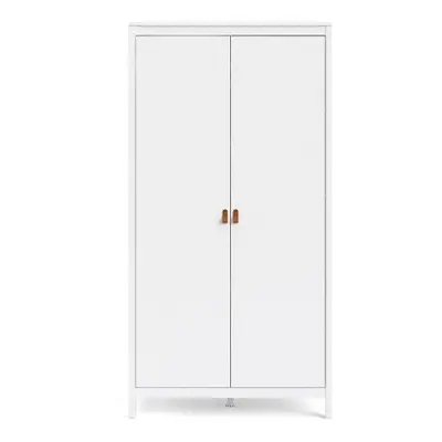 Barcelona Wardrobe with doors in White