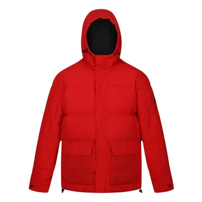 (L, Danger Red) Regatta Mens Falkner Padded Jacket