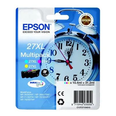 Epson C13T27154022 (27XL) Ink cartridge multi pack, 3x1100pg, 3x10,4ml, Pack qty