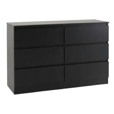 Marcus Drawer Chest - Black