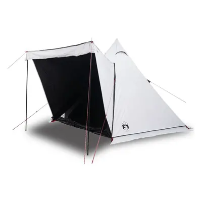 (white) vidaXL Family Tent Tipi 6-Person Camping Lightweight Tent Dome Tent Waterproof