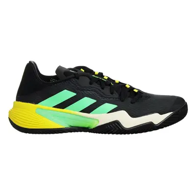 (11.5, Black) Adidas Barricade Clay Lace-Up Black Synthetic Mens Trainers GY1435 (UK )