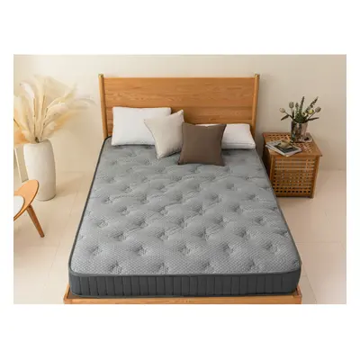 (Small Double) Gude Night CM Memory Foam Sprung Mattress Spring Hybrid Breathable Mattress