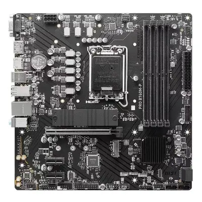 MSI PRO B760M-P - motherboard - micro ATX - LGA1700 Socket - B760