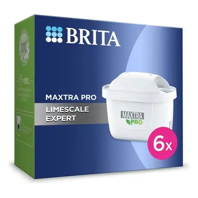 BRITA MAXTRA PRO Limescale Expert Water Filter Cartridge 6Pk