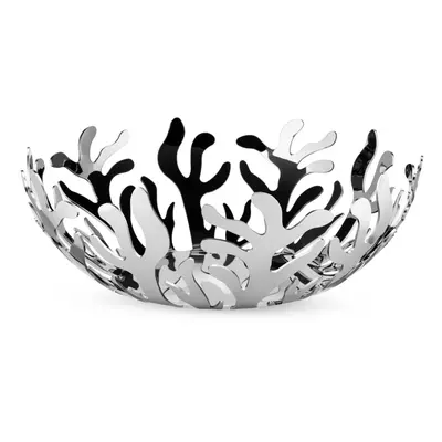 Alessi Mediterraneo 11-12-Inch Fruit Holder, Stainless Steel