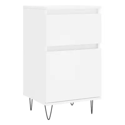 (white, pcs) vidaXL Sideboard Storage Cabinet Cupboard Side Cabinet White Engineered Wood