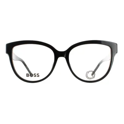 Hugo Boss Glasses Frames BOSS 807 Shiny Black Women