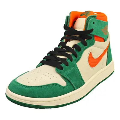 Nike Air Jordan Zoom Comfort Womens Fashion Trainers in Green Orange - UK