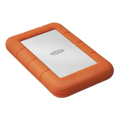 LaCie Rugged Mini 1000GB Orange,Silver external hard drive