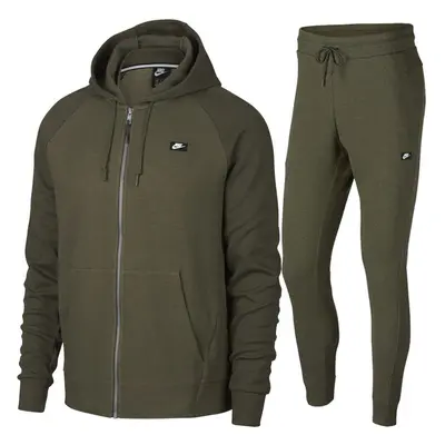 (Small) Nike Air Mens Green Optic NSW Tracksuit Set