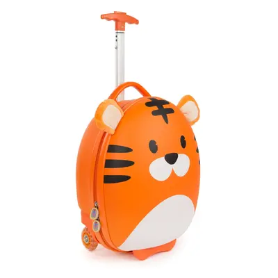 Boppi Tiny Trekker Wheeled Kids Luggage | Suitcase | Bag Tiger