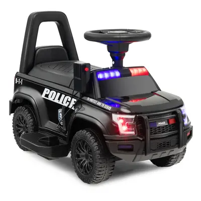 6V Kids Ride On Police Car Battery Powered Kids Toy Vehicle w/ Horn