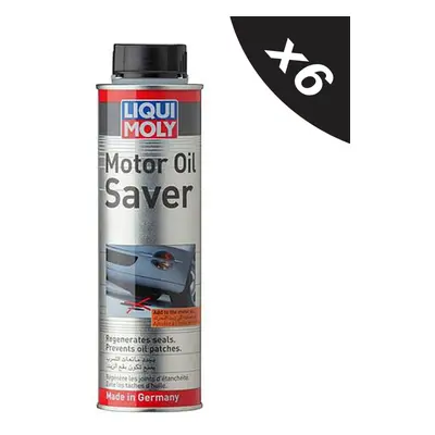 Liqui Moly Motor Oil Saver Treatment Stop Smoke Rubber Seal 6x300ml